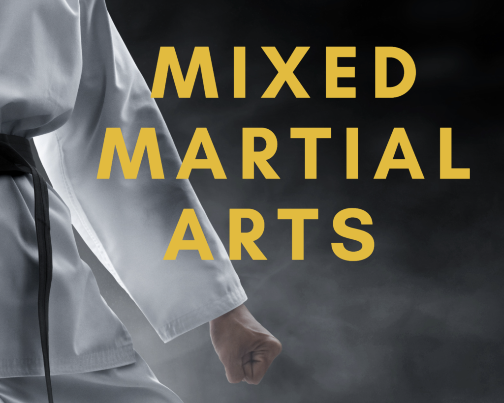 Flyer for the mixed martial arts club at ICYL. MMA at Yorba Linda. Muslim youth club.